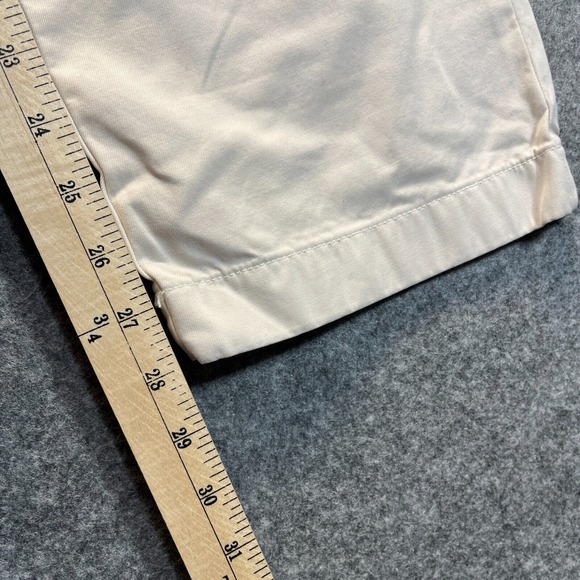 Vineyard Vines Pants Men's 34x30 Slim Fit Breaker Pant Ivory Chinos - Picture 7 of 15